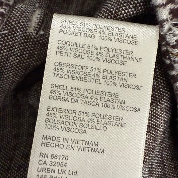 Free People plaid pants trousers slim cropped 6 - Picture 8 of 9